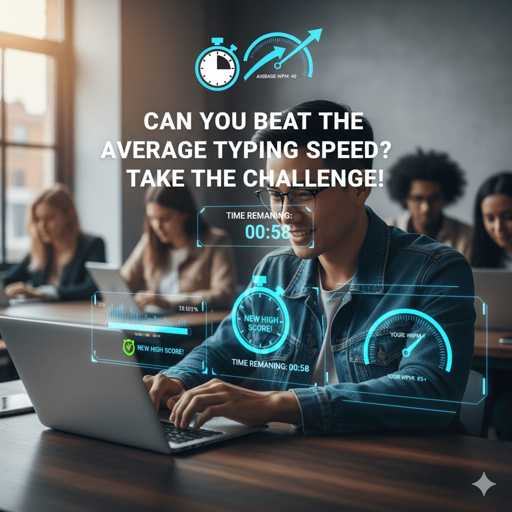 Can You Beat the Average Typing Speed?
