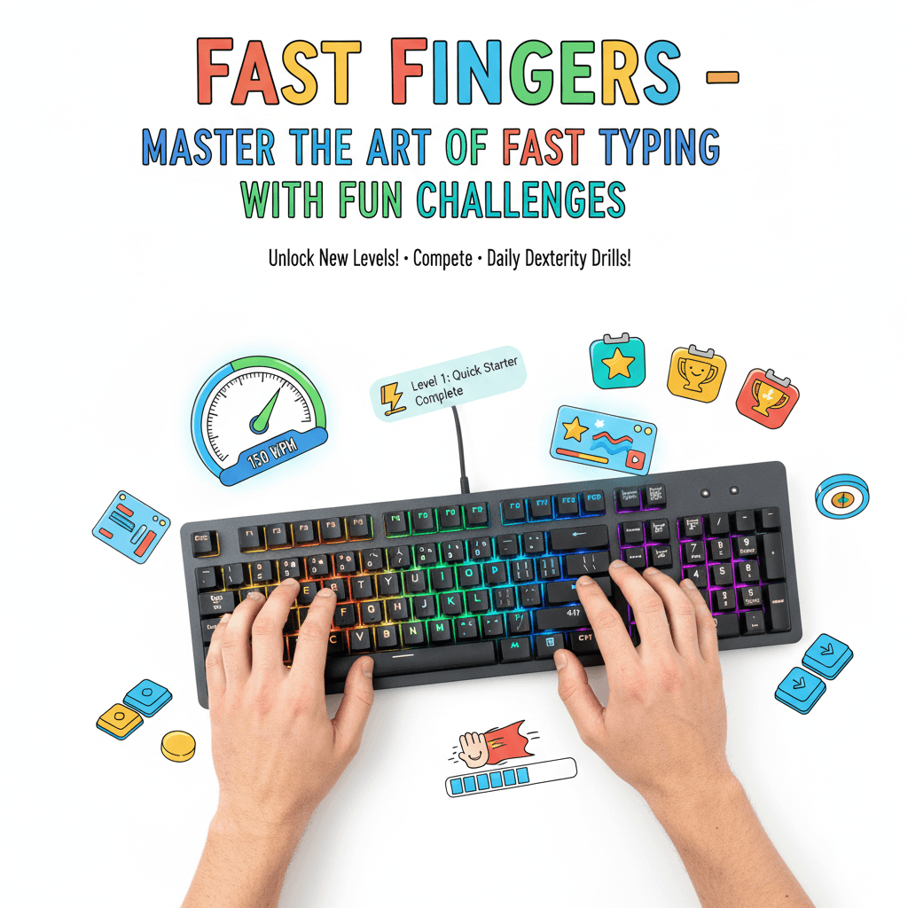 Master the Art of Fast Typing with Fun Challenges